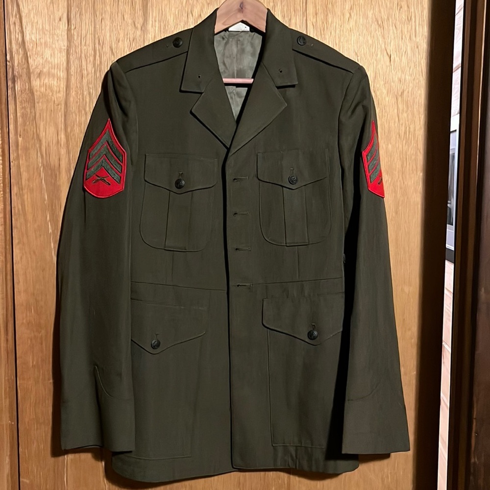 Vintage Marine Corps military jacket
